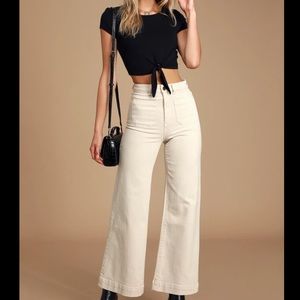 Rollas Sailor Jean - Cream